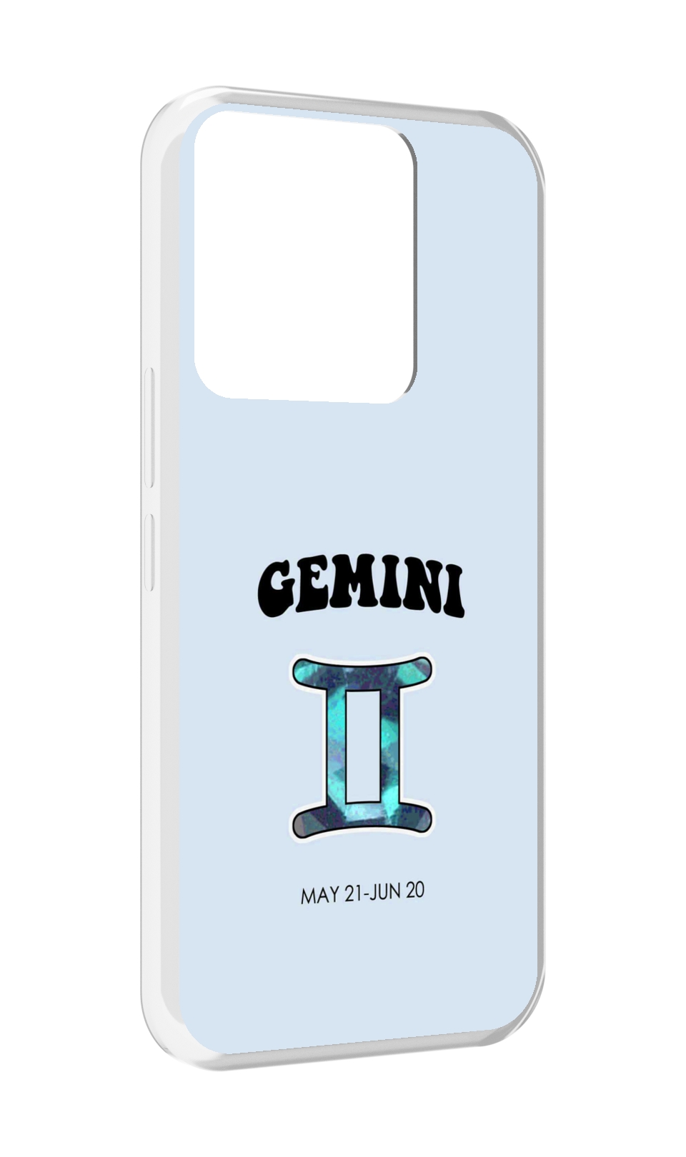 

Чехол MyPads знак зодиака близнецы 1 для Tecno Spark Go 2022 / Tecno Spark 8C, Прозрачный, Tocco