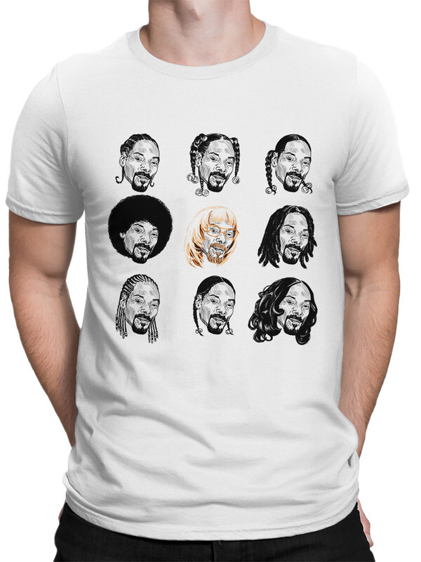 фото Футболка мужская dream shirts snoop dogg - снуп дог белая m