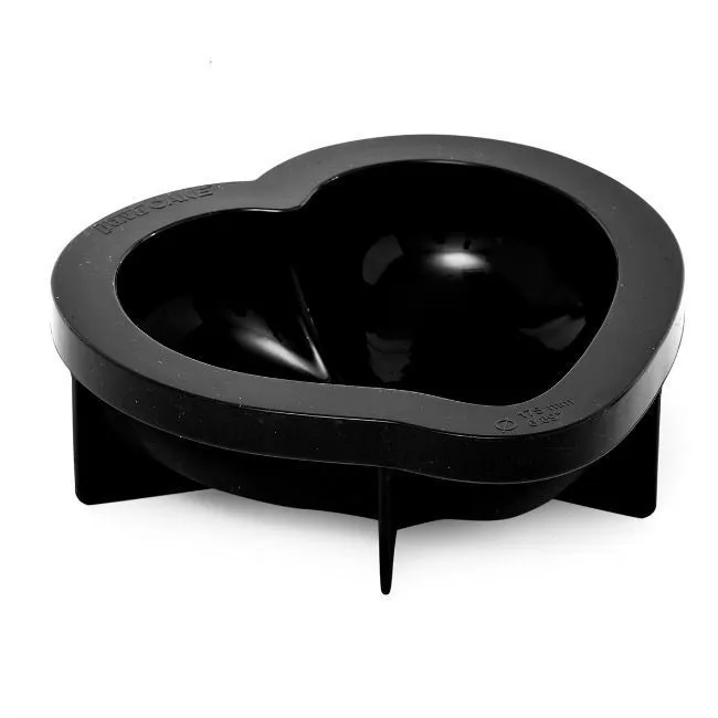 

Форма для мороженого/суфле 3D "Сердце" 175х165мм h58мм (объем 0,96л), силикон KE016S