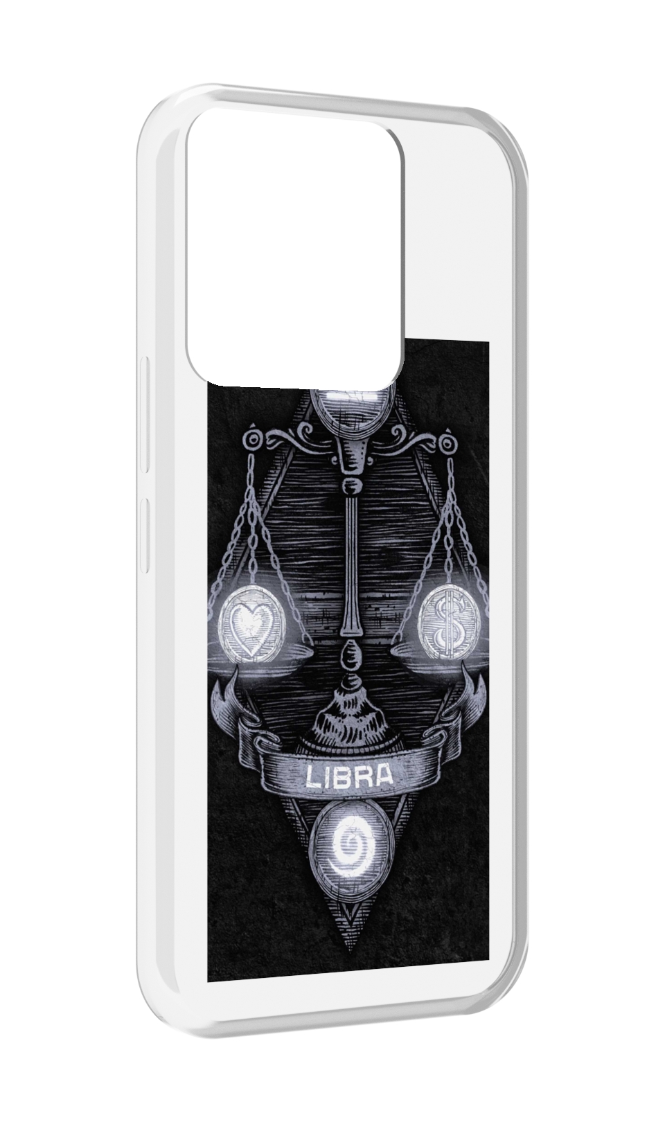 

Чехол MyPads знак зодиака весы 2 для Tecno Spark Go 2022 / Tecno Spark 8C, Прозрачный, Tocco