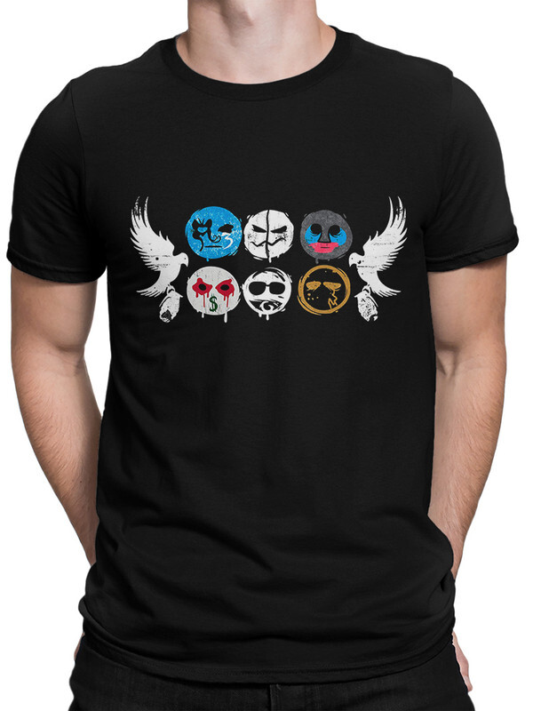 

Футболка мужская Dream Shirts Hollywood Undead - Swan Songs черная 3XL, Hollywood Undead - Swan Songs