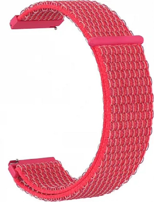 

Ремешок нейлоновый GSMIN Woven Nylon 20 для Honor Watch ES (Розовый)