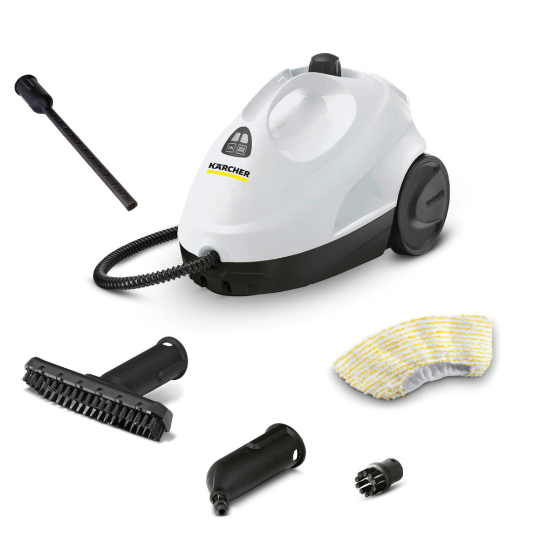

Пароочиститель Karcher SC 2 белый, SC 2+насадка для текстиля IVAHAVI