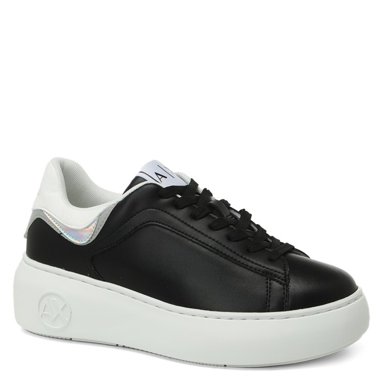 

Кеды женские Armani Exchange XDX108 черные 37 EU, Черный, XDX108