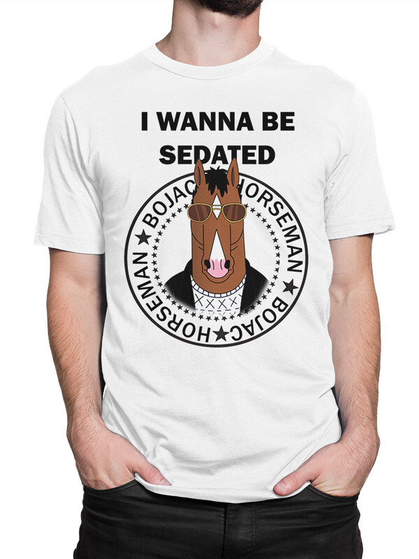 

Футболка мужская Dream Shirts Конь БоДжек белая 2XL, Конь БоДжек