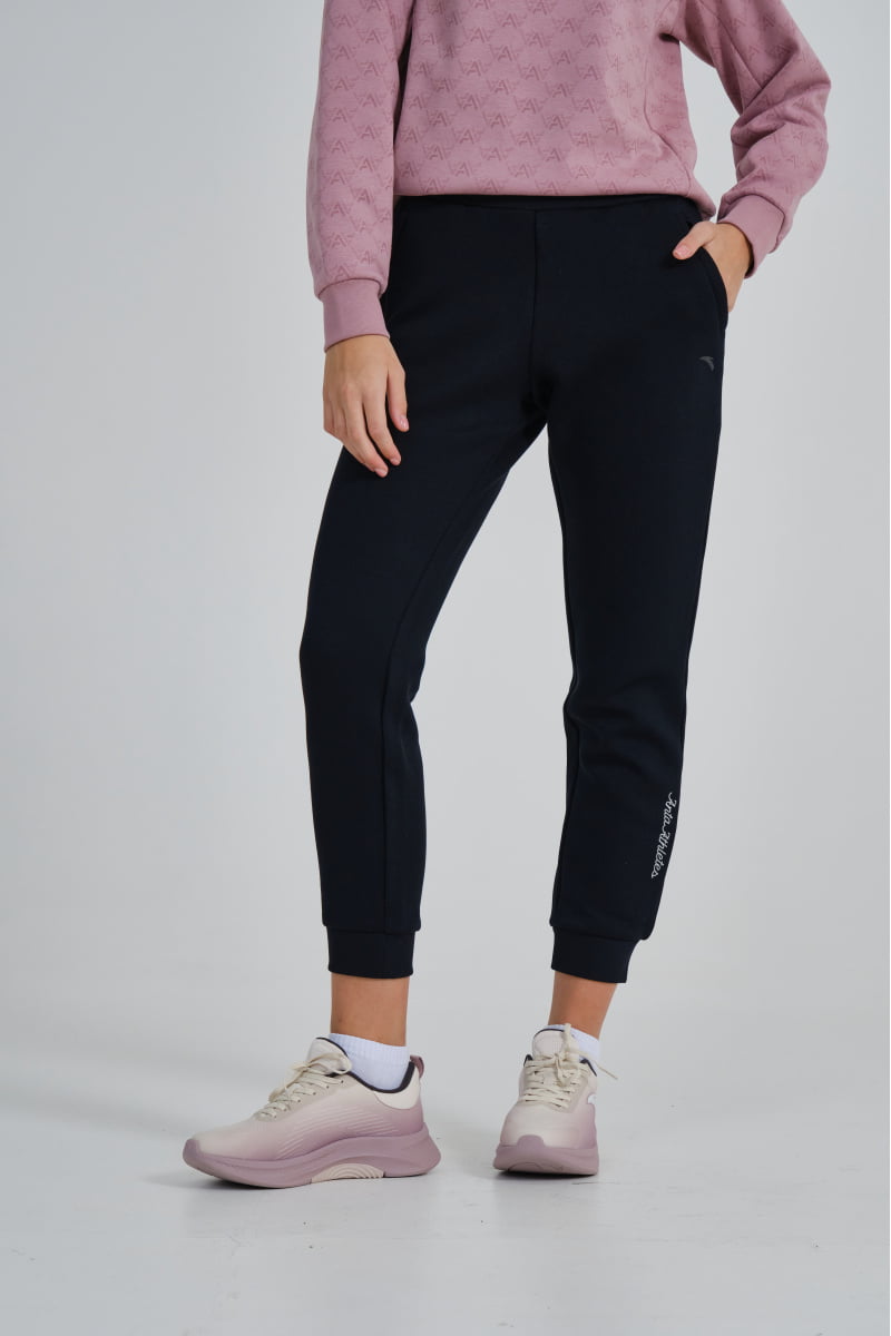 

Спортивные брюки женские Anta 862347324S Group Purchase A-SPORTS SHAPE черные 2XL, Черный, 862347324S Group Purchase A-SPORTS SHAPE