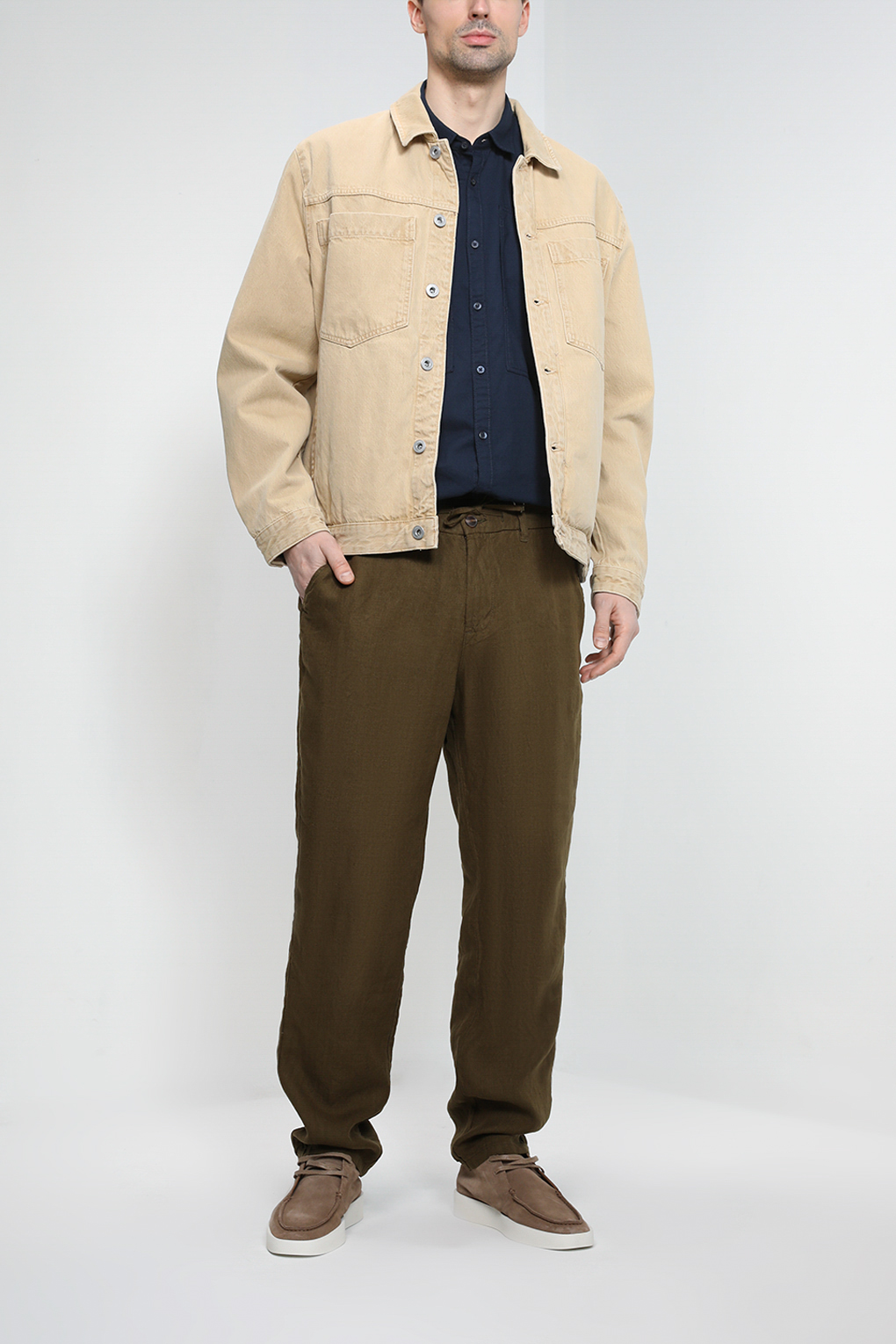 

Брюки мужские Esprit Casual 042EE2B304 хаки 31/34, 042EE2B304