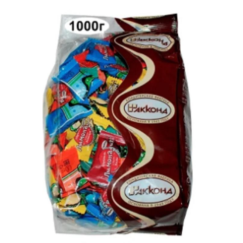 

Карамель леденцовая Акконд Лимонадия фруктовый микс, 1кг