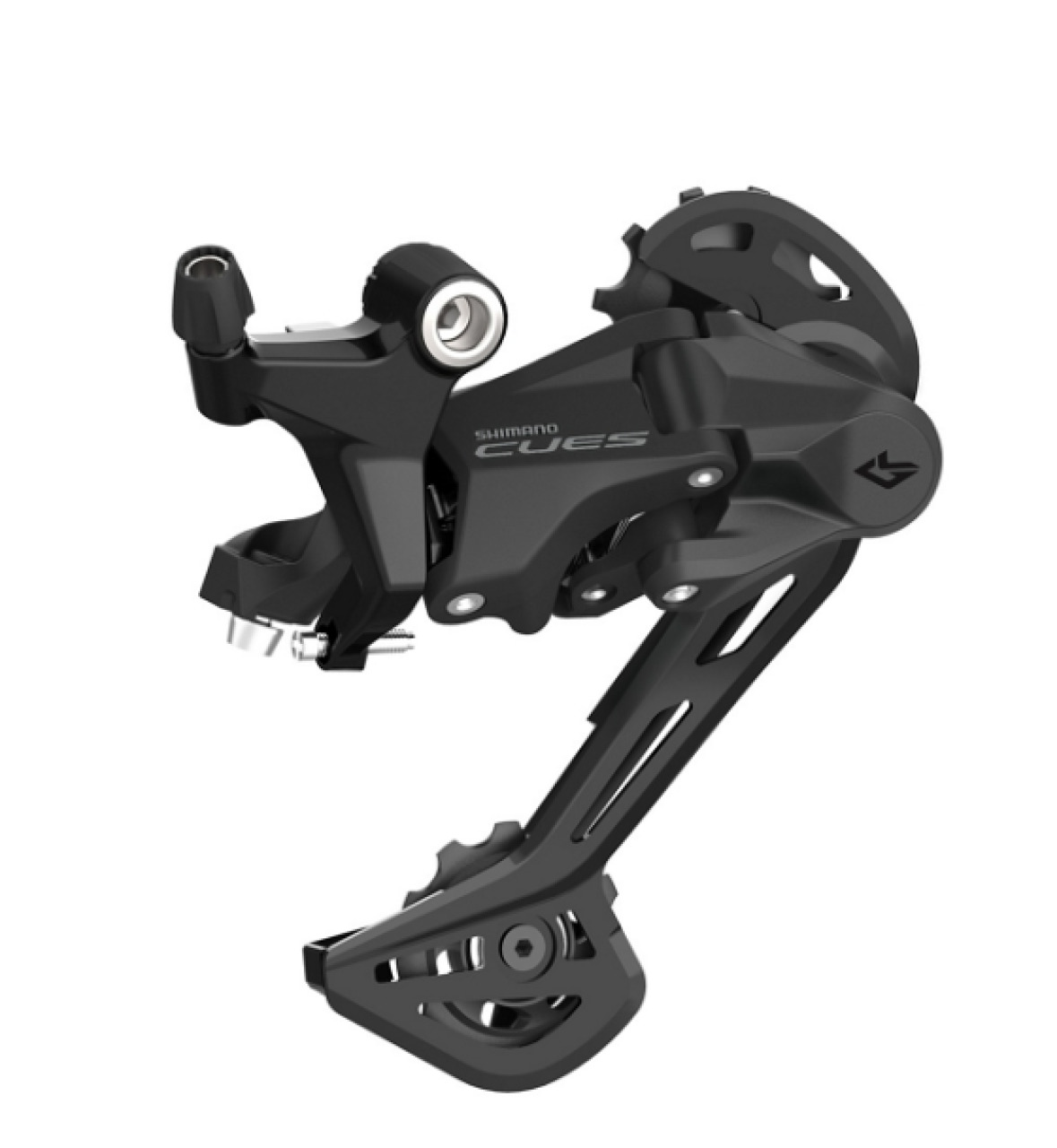

Переключатель задний Shimano Cues U3020, 9 ск., 36T, средняя лапка, б/уп. Чёрный, Черный, Cues U3020