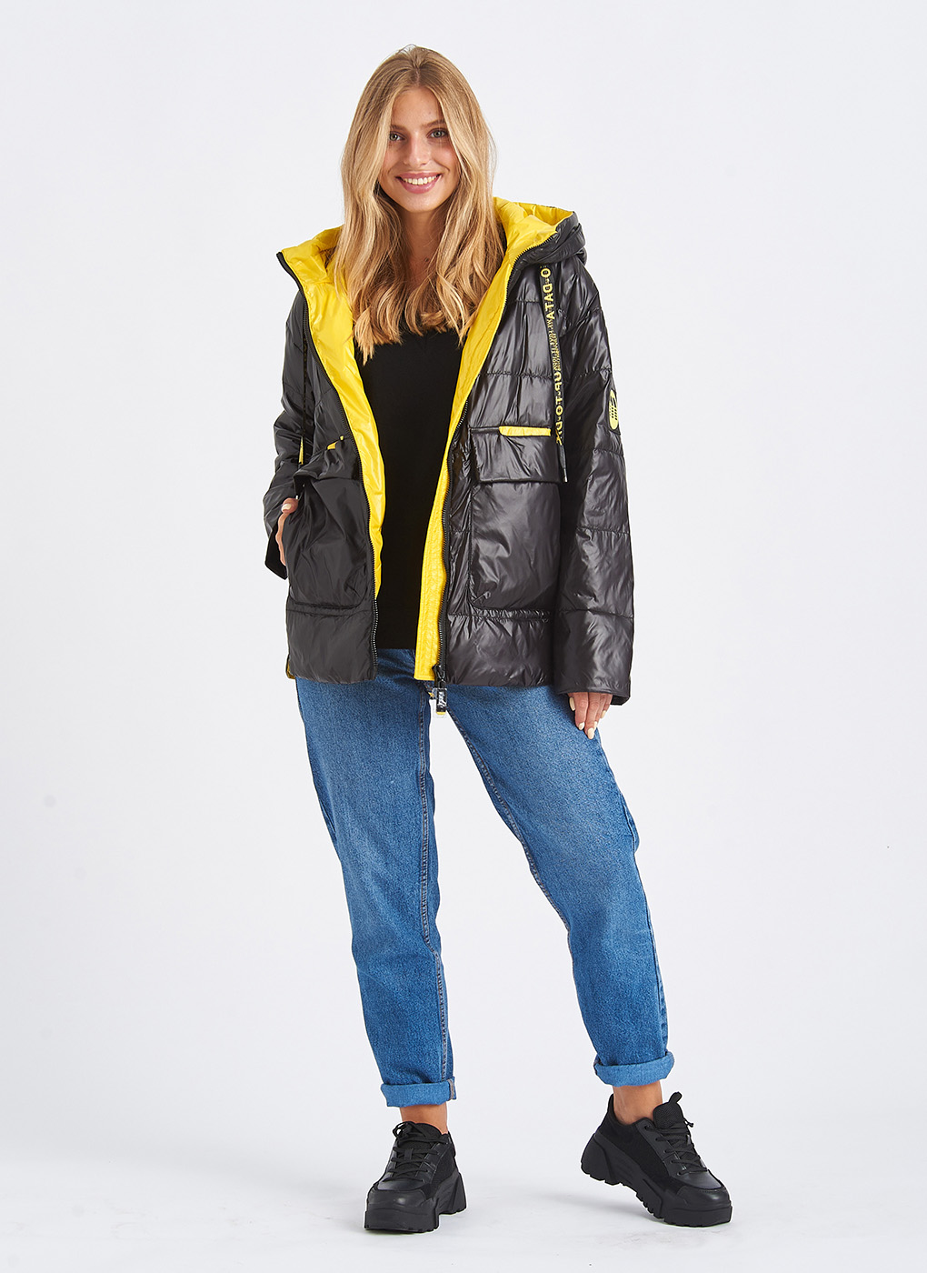 

Куртка женская Britt 53148 черная 40 RU, 53148