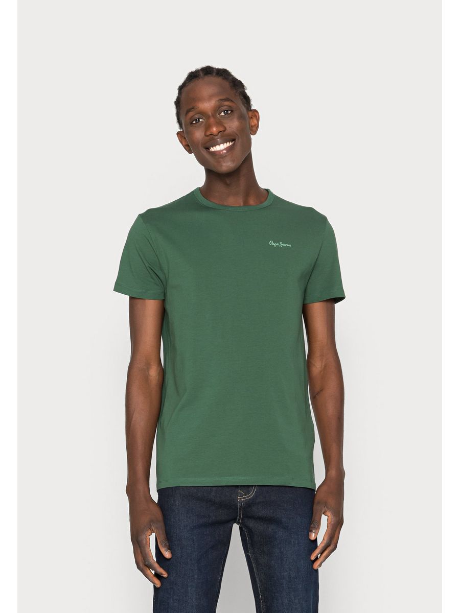 

Футболка мужская Pepe Jeans PE122O0GW зеленая L, Зеленый, PE122O0GW