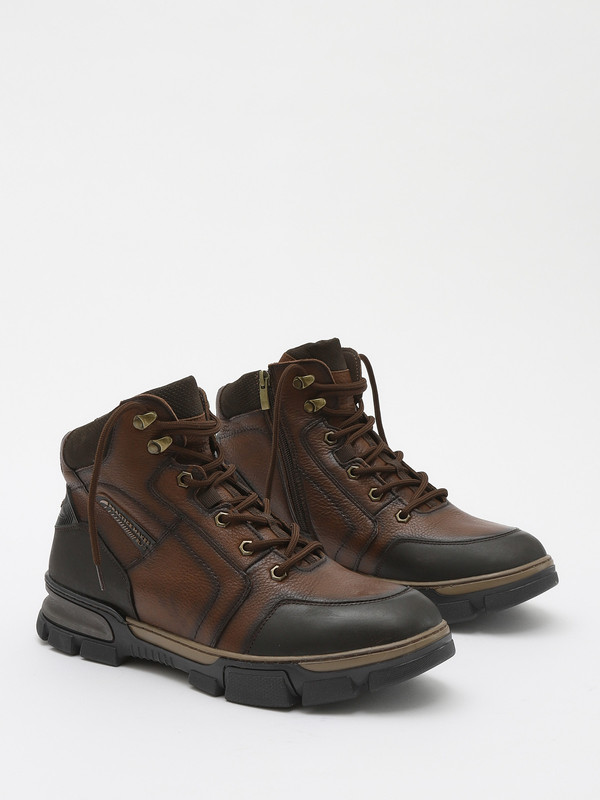Ботинки мужские VALSER 613-55M коричневые 40 RU