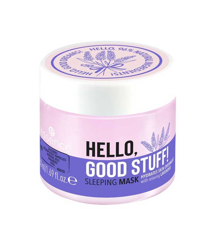

Маска увлажняющая ночная essence Hello Good Stuff! 50 мл
