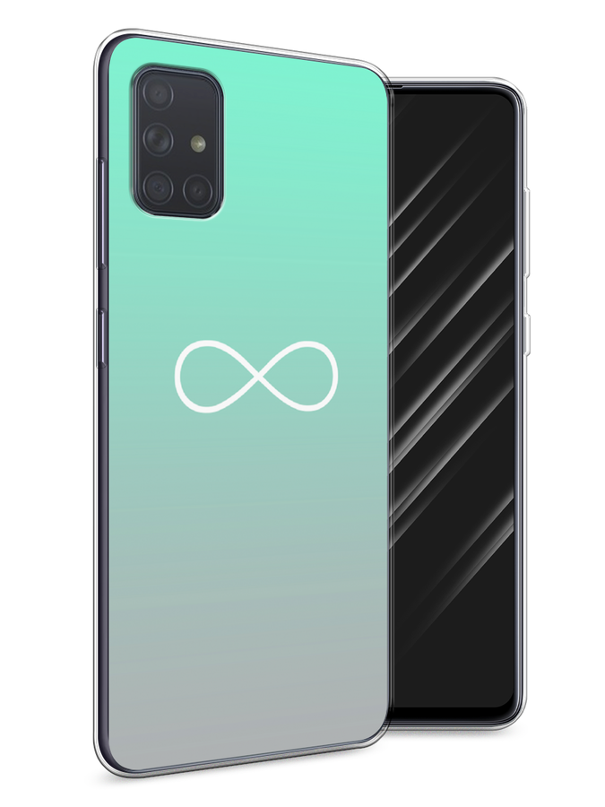 

Чехол Awog на Samsung Galaxy A71 "Бесконечность от Тиффани", Разноцветный, 29050-4