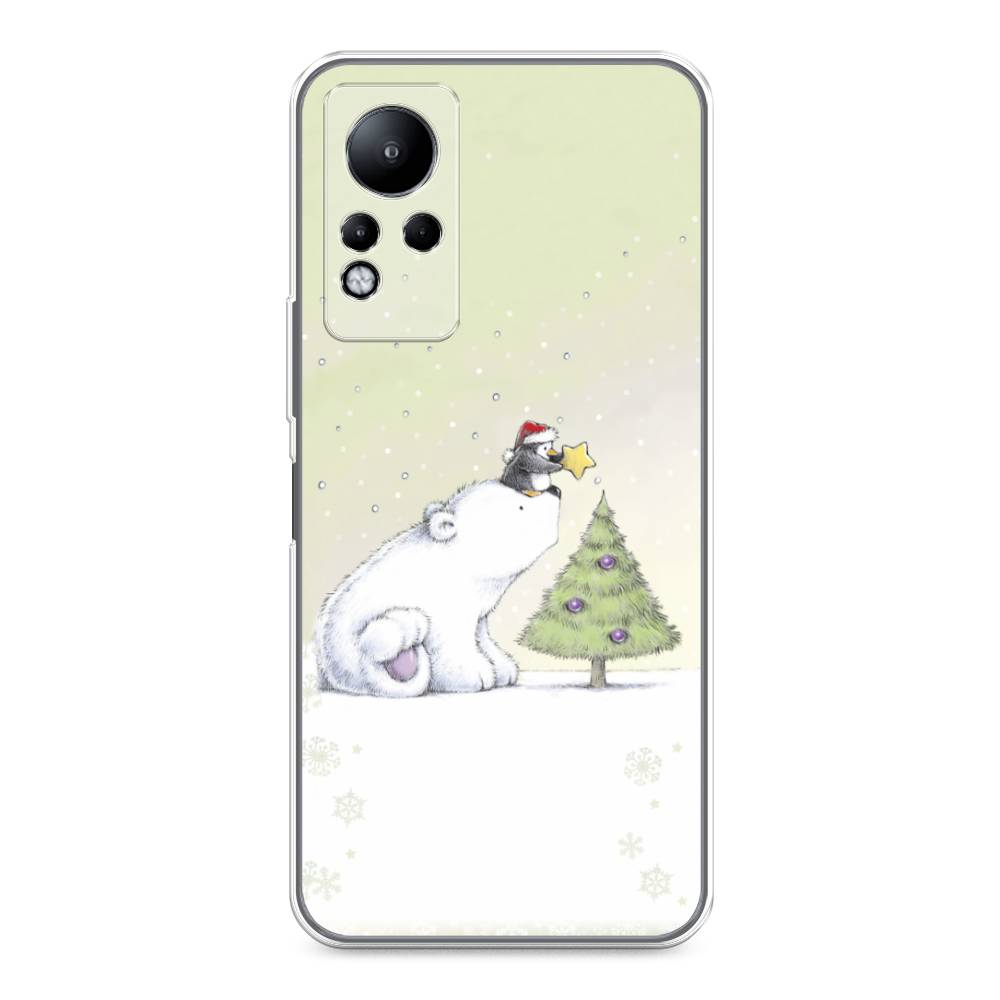 

Чехол для Infinix Note 11/12 G88 "Украшение елки", Белый;бежевый, 3100450-5