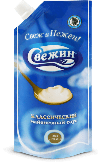 

Соус Свежин майонезный 37% 800 мл