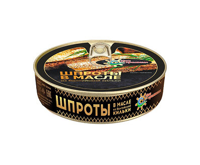 

Шпроты Наш промысел в масле из балтийской кильки 160 г
