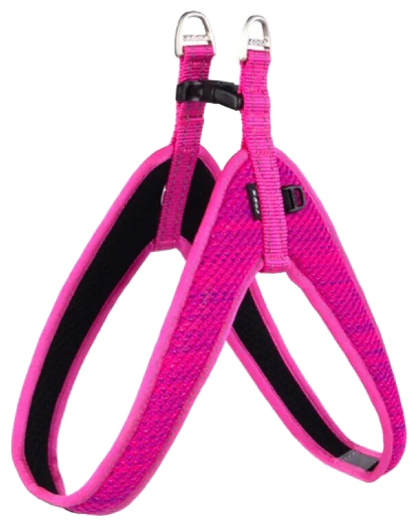 

Шлейка для собак Rogz Fast-Fit Medium, розовая