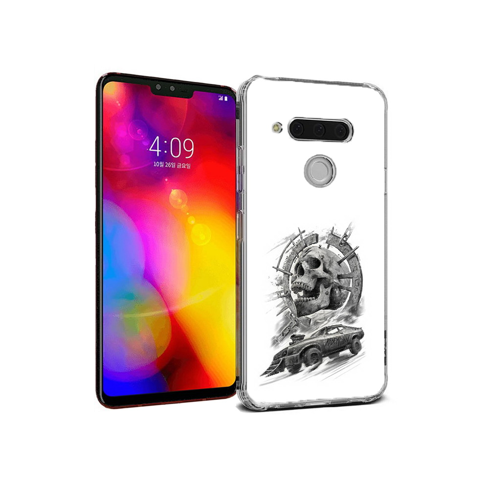Чехол MyPads Tocco для LG V40 ThinQ мед макс (PT121590.74.461)