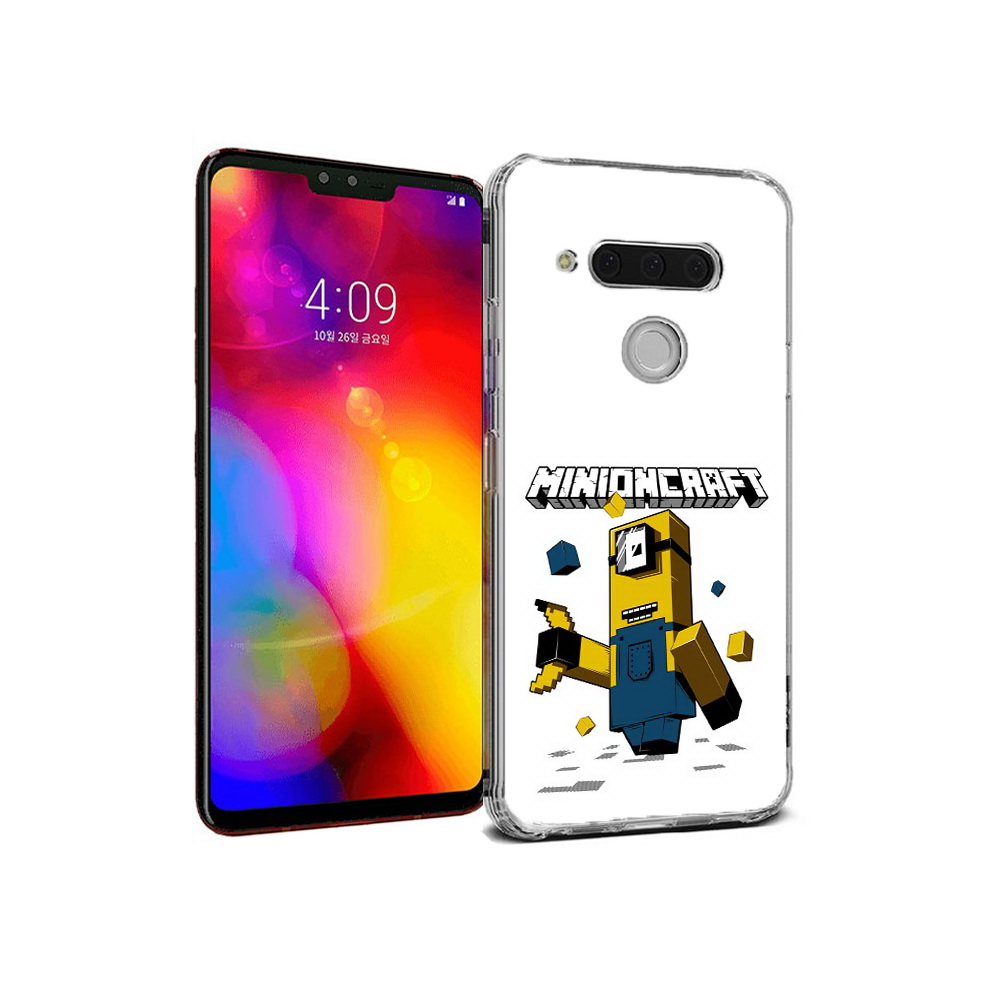 

Чехол MyPads Tocco для LG V40 ThinQ миньон (PT121590.74.478), Прозрачный, Tocco