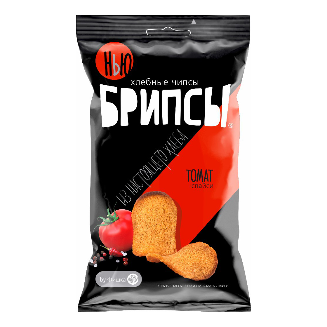 

Чипсы хлебные Брипсы со вкусом томата спайси 60 г