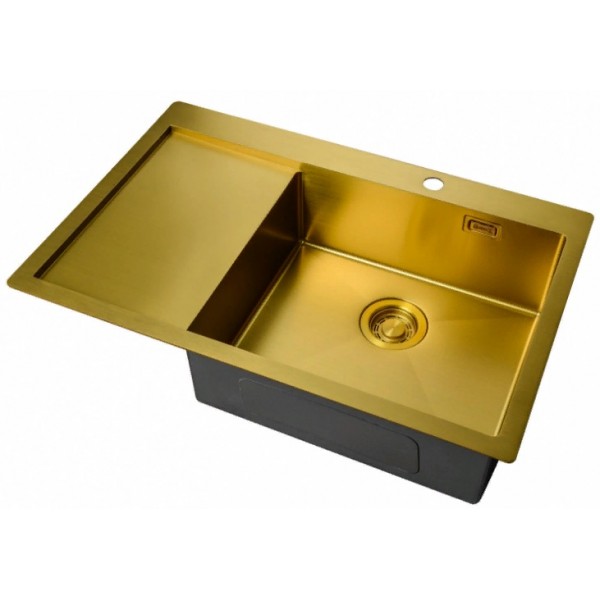 фото Мойка для кухни zorg zl r-780510 r bronze