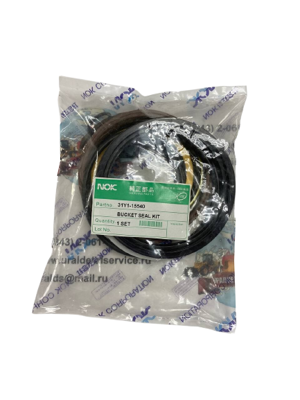 

Ремкомплект гидроцилиндра ковша NOK 31Y1-15540, 31Y1-15540