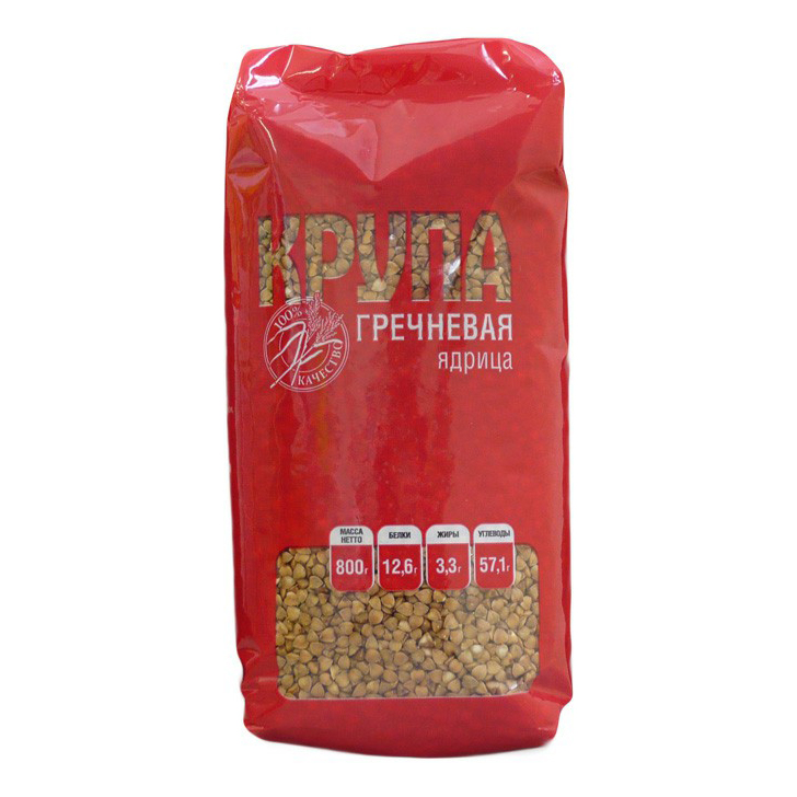 

Крупа гречневая ядрица 800 г