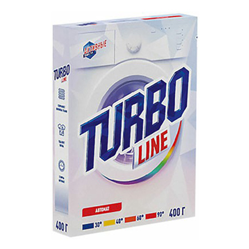 Стиральный порошок Turbo Line автомат для всех типов белья 400 г
