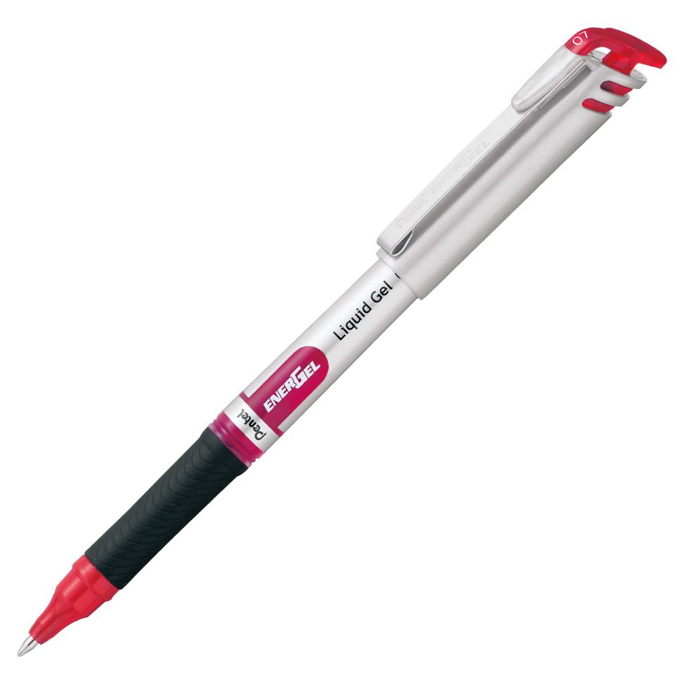 

Ручка гелевая Pentel EnerGel BL17 0,7мм красный