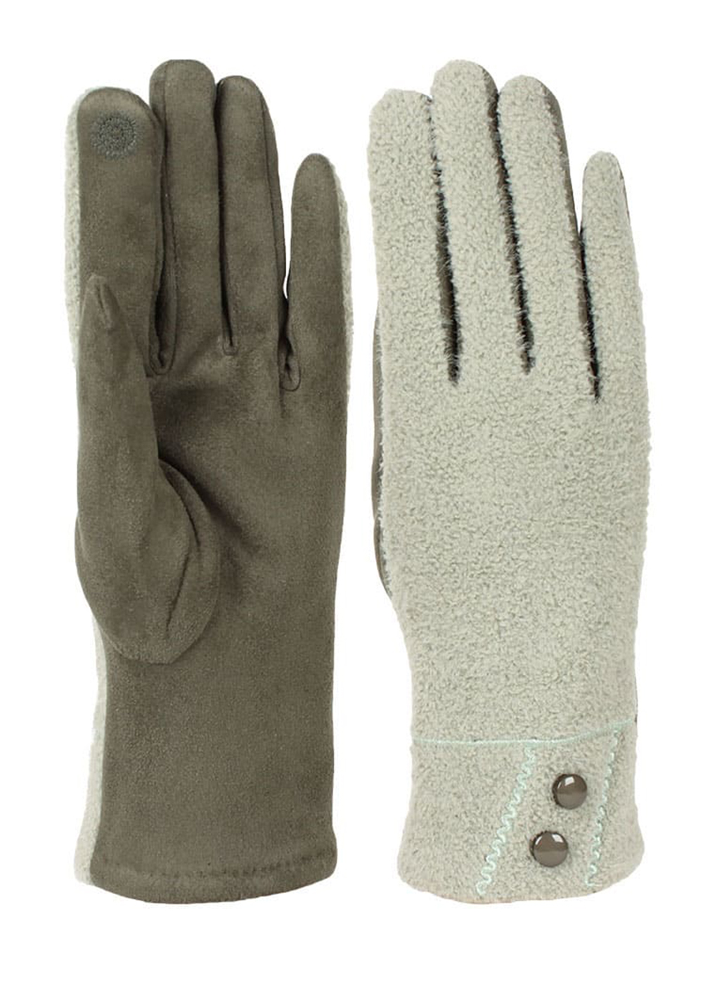 

Перчатки женские Каляев 56364 зеленые, р. One Size, 56364