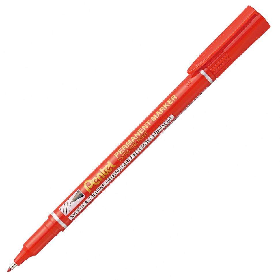 

Маркер перманентный Pentel NF450 0,6-0,8мм (красный)