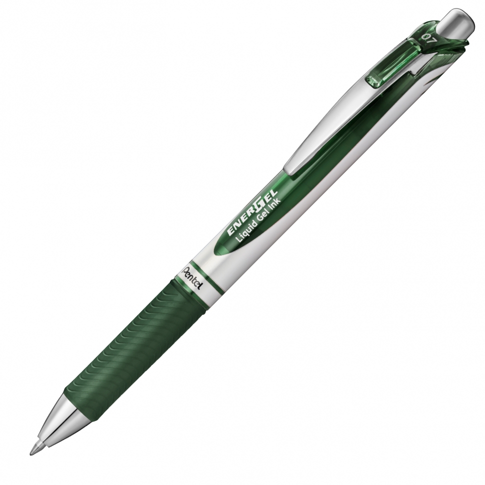 

Ручка гелевая Pentel EnerGel BL77 0,7мм зеленый лес