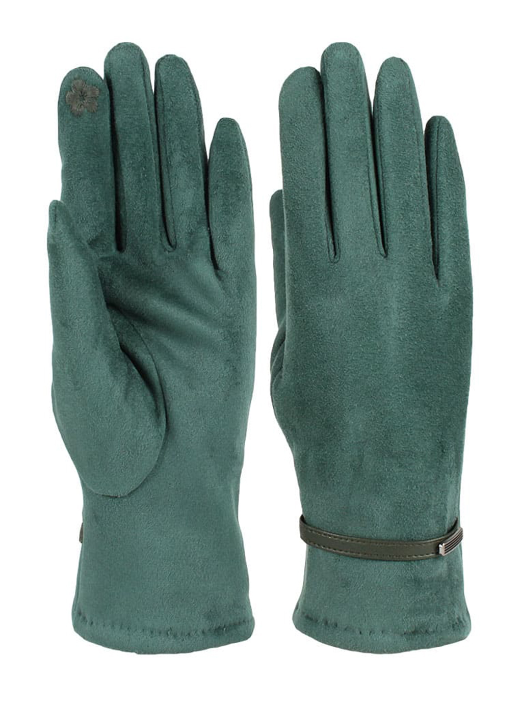

Перчатки женские Каляев 56365 зеленые, р. One Size, 56365