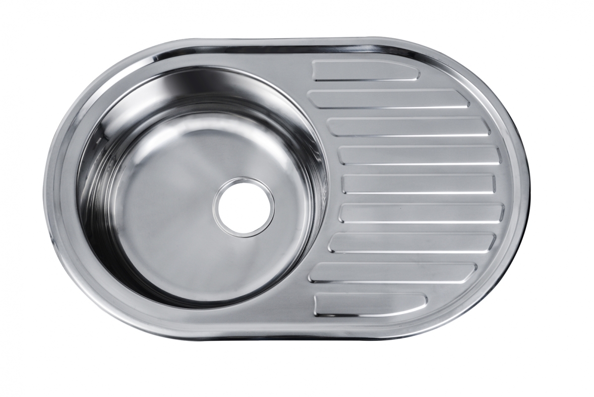 Кухонная мойка EMAR ЕМВ-7750 нержавеющая сталь