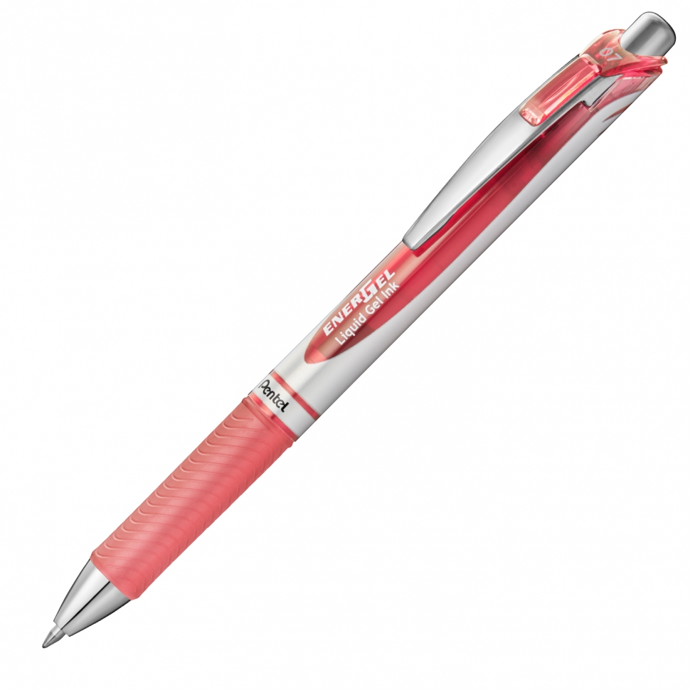 

Ручка гелевая Pentel EnerGel BL77 0,7мм кораллово-розовый