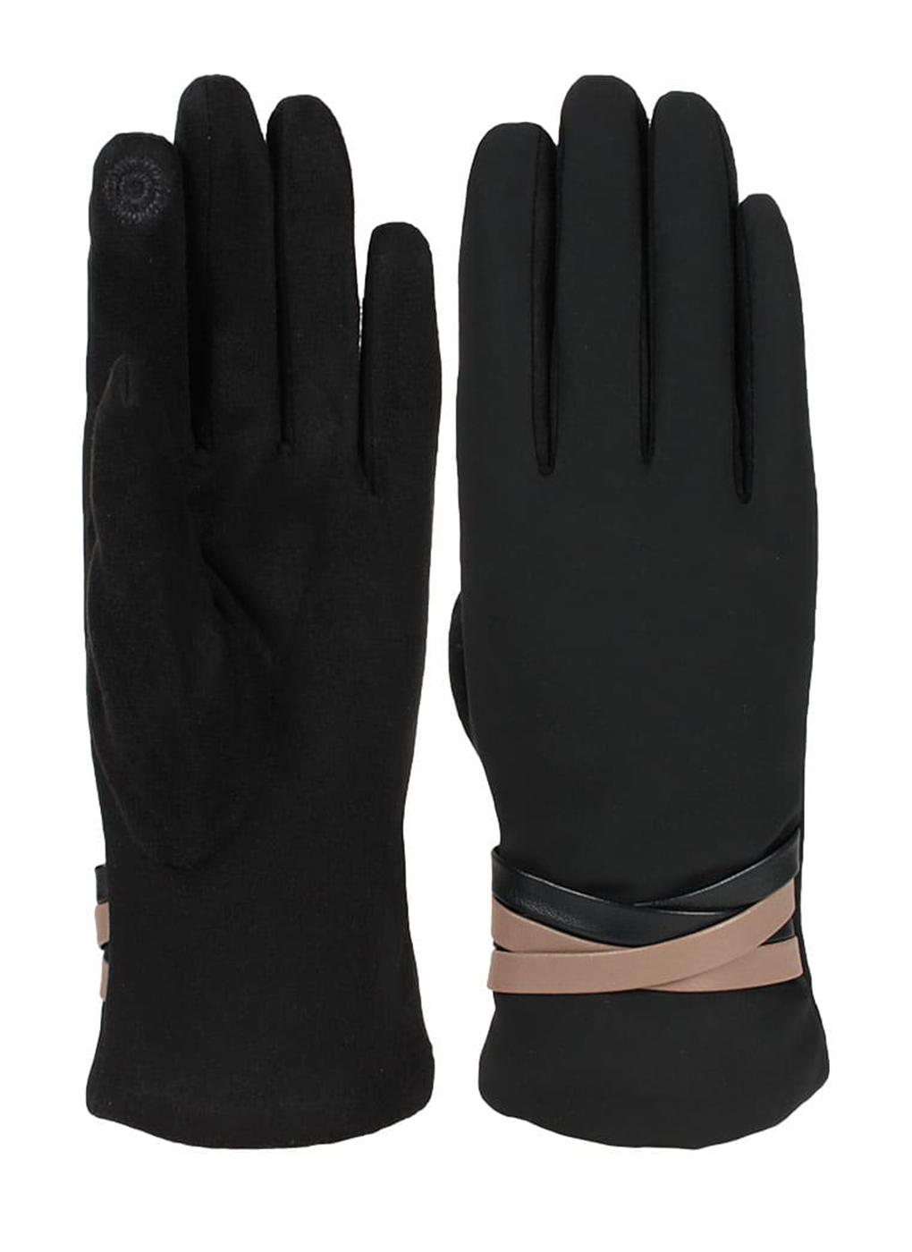 

Перчатки женские Каляев 56366 черные, р. One Size, 56366