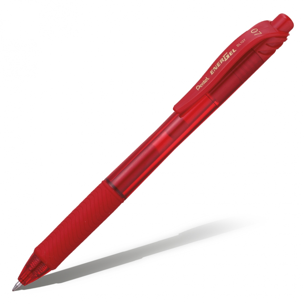 

Ручка гелевая Pentel EnerGel-X 0,7мм BL107 красный, 1 штука