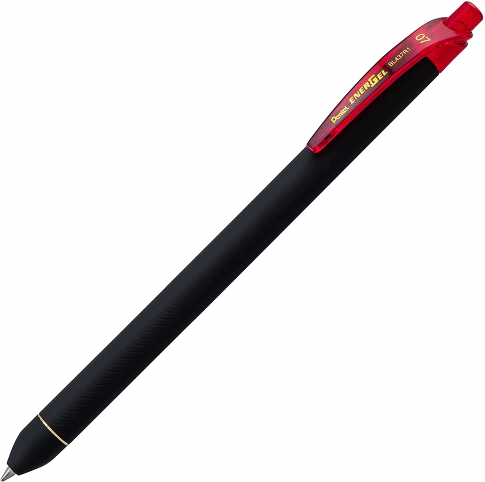 

Ручка гелевая Pentel EnerGel Soft Touch BL437R1 0,7мм красный