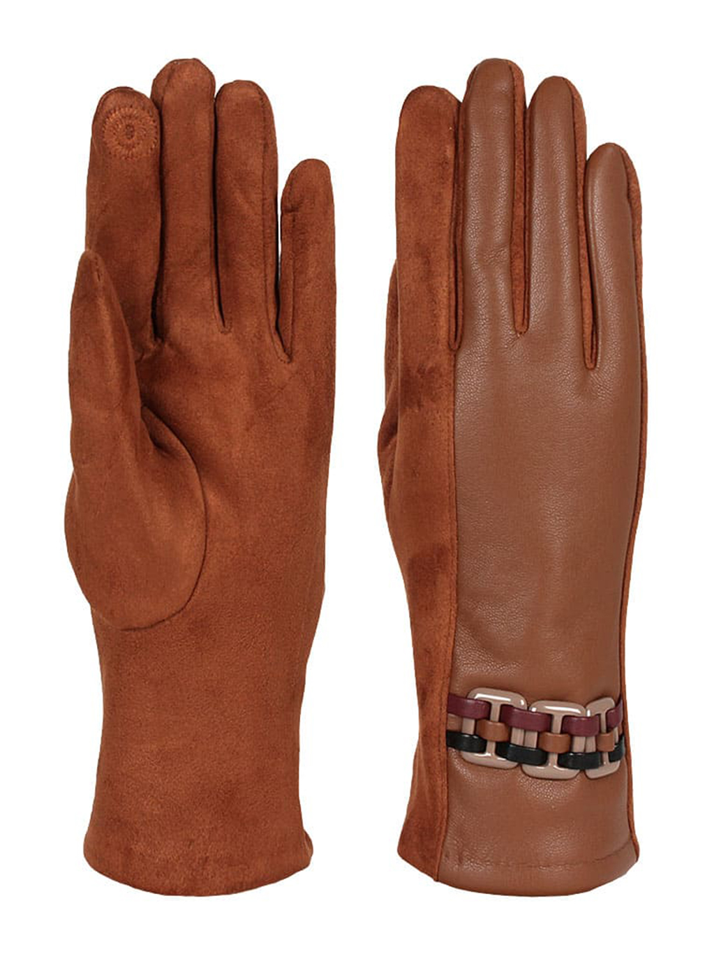 

Перчатки женские Каляев 56367 бежевые, р. One Size, 56367