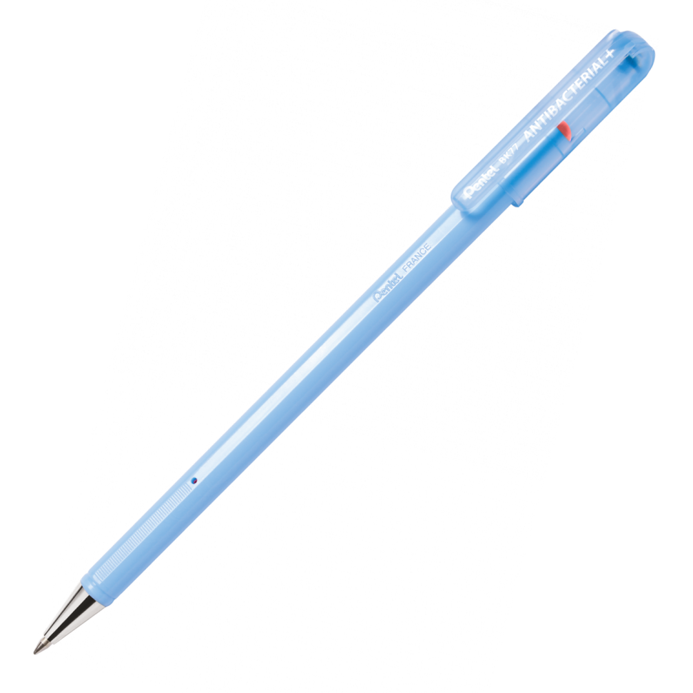 

Ручка шариковая Pentel Antibacterial+ антибактериальная BK77AB 0,7мм (красный, 1 штука)