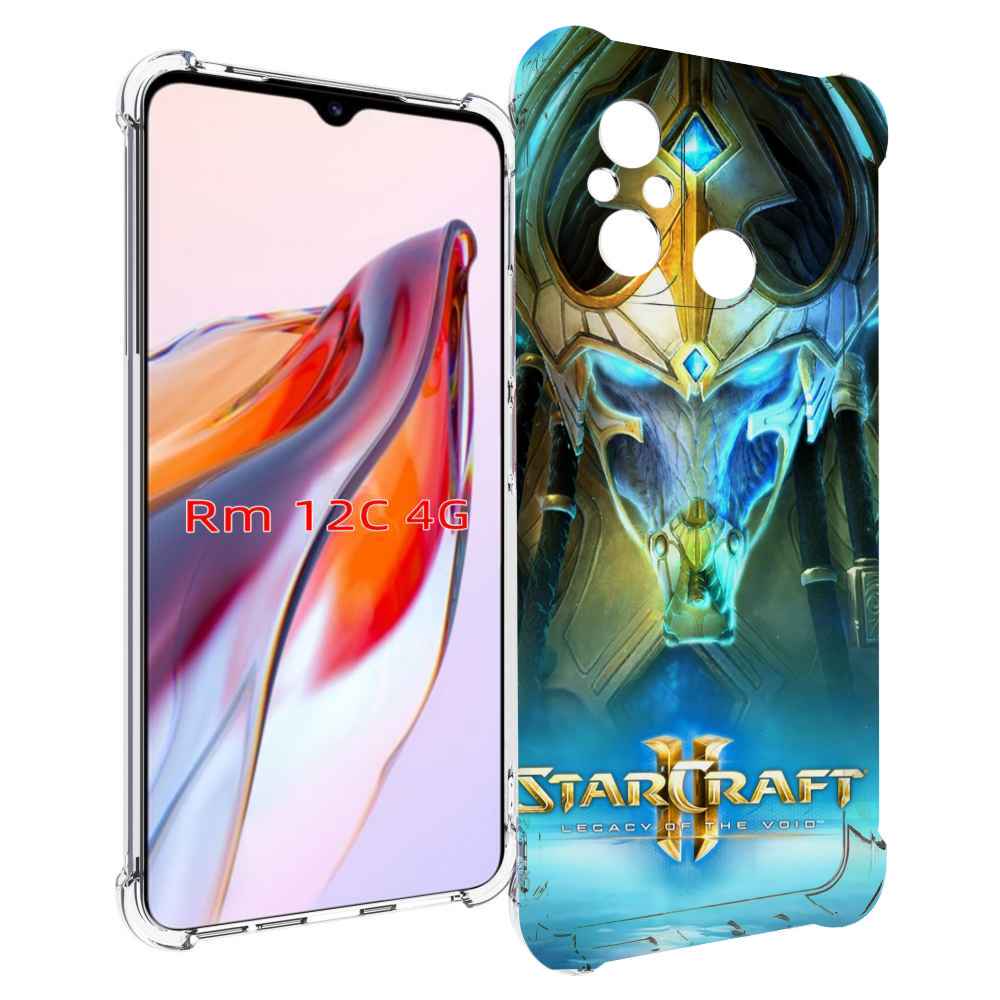 

Чехол MyPads StarCraft II Legacy of the Void для Xiaomi Redmi 12C / Poco C55, Прозрачный, Tocco