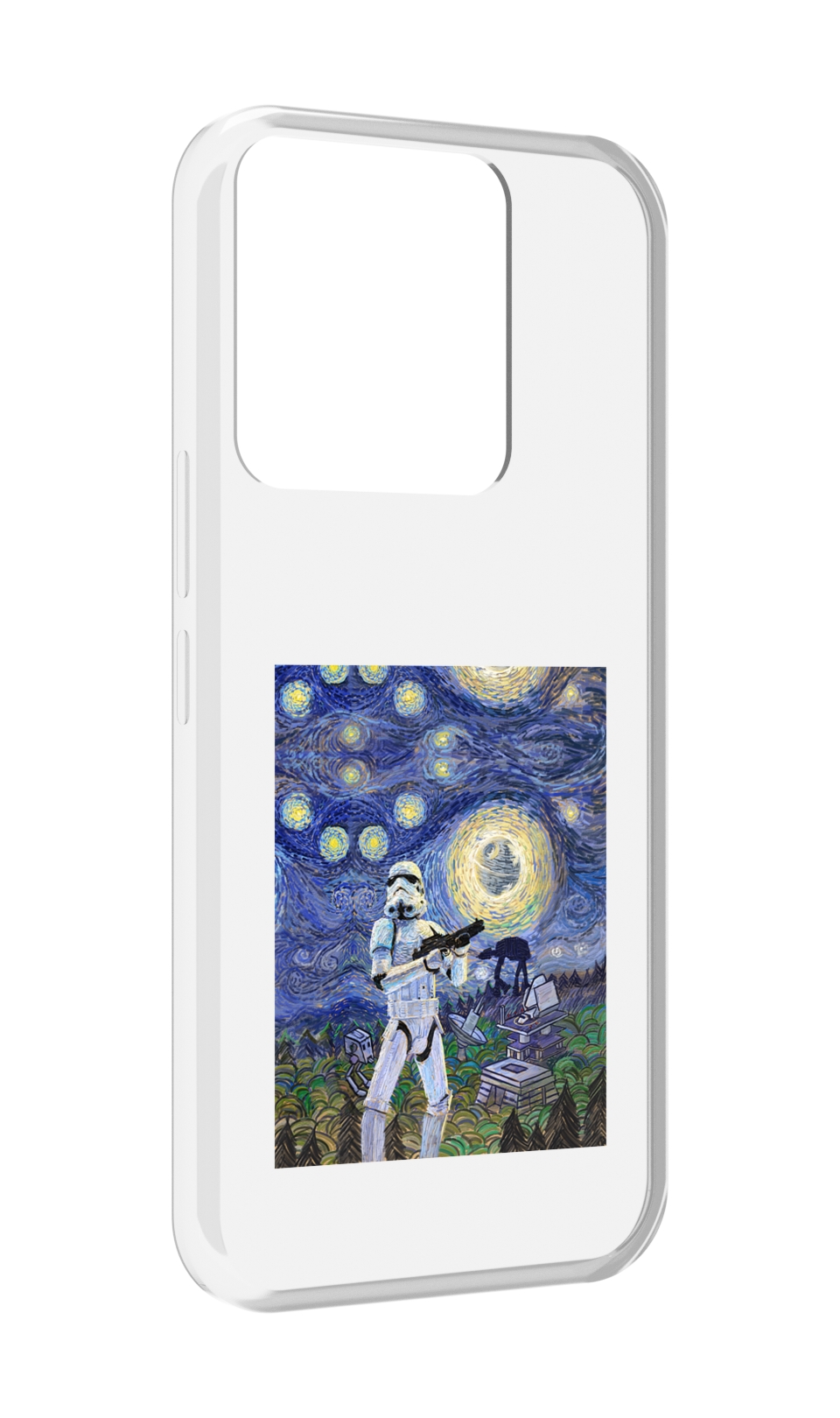 

Чехол MyPads star wars звездная ночь для Tecno Spark Go 2022 / Tecno Spark 8C, Прозрачный, Tocco