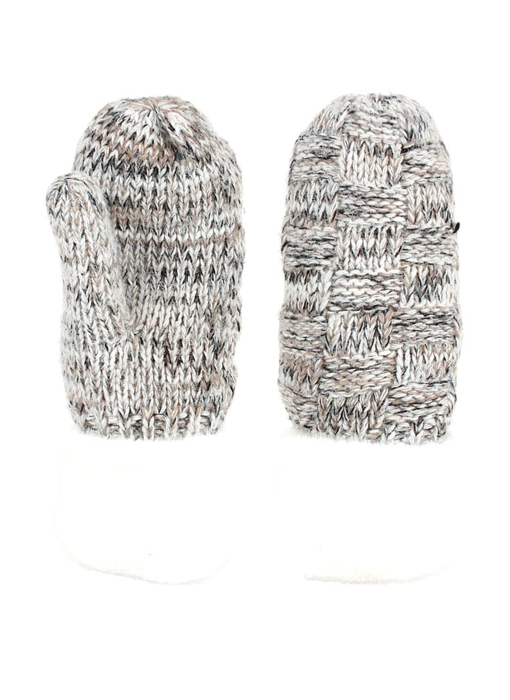 

Варежки женские Каляев 57296 молочные, р. One Size, 57296