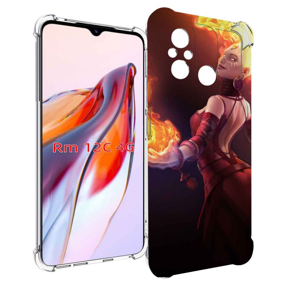 

Чехол MyPads dota 2 Lina для Xiaomi Redmi 12C / Poco C55, Прозрачный, Tocco