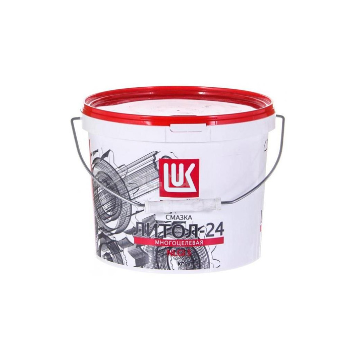 фото Пластичная смазка lukoil литол-24 ведро 3206931, 5,6л