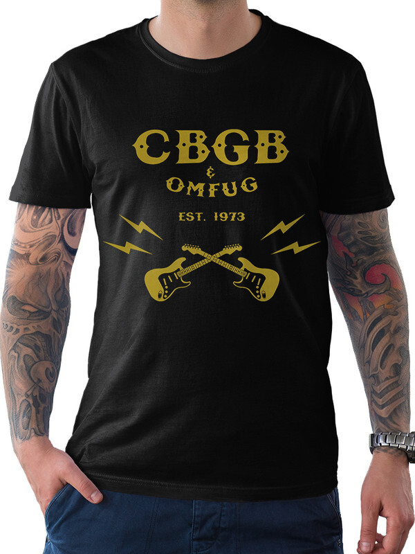 

Футболка мужская Dream Shirts CBGB Клуб черная XS, CBGB Клуб