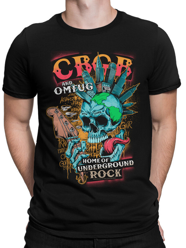 

Футболка мужская Dream Shirts CBGB Клуб - Панк Рок черная 2XL, Черный, CBGB Клуб - Панк Рок