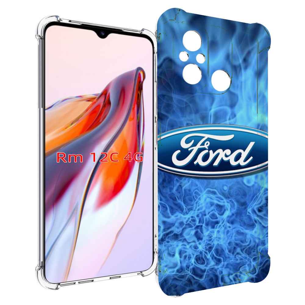 

Чехол MyPads ford-форд-22 м для Xiaomi Redmi 12C / Poco C55, Прозрачный, Tocco