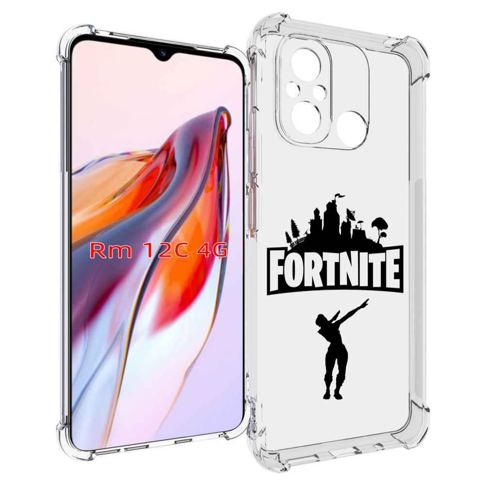 

Чехол MyPads fortnite-2 для Xiaomi Redmi 12C / Poco C55, Прозрачный, Tocco